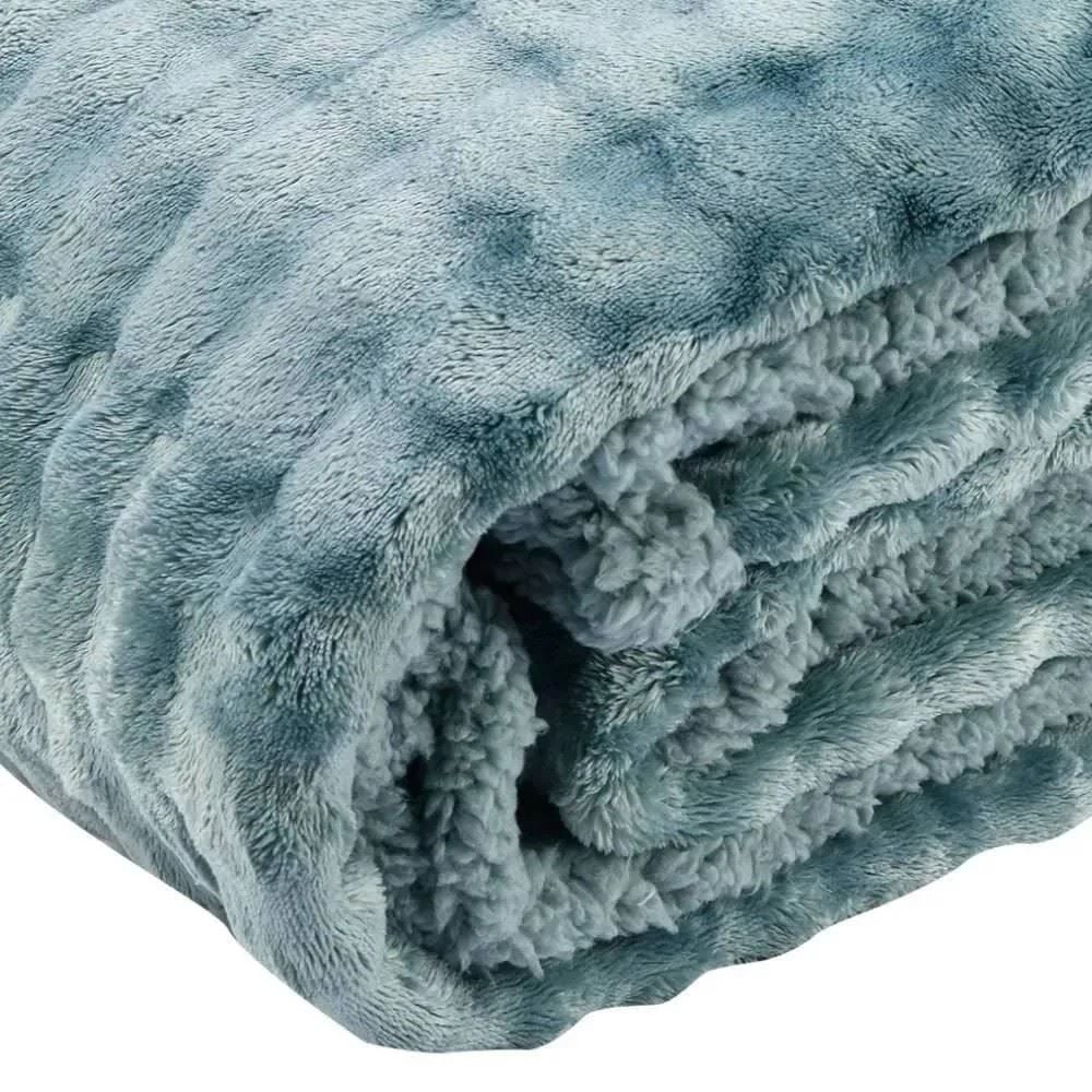 Cobertor King Requinte Sherpa Color Havan Casa - Buona