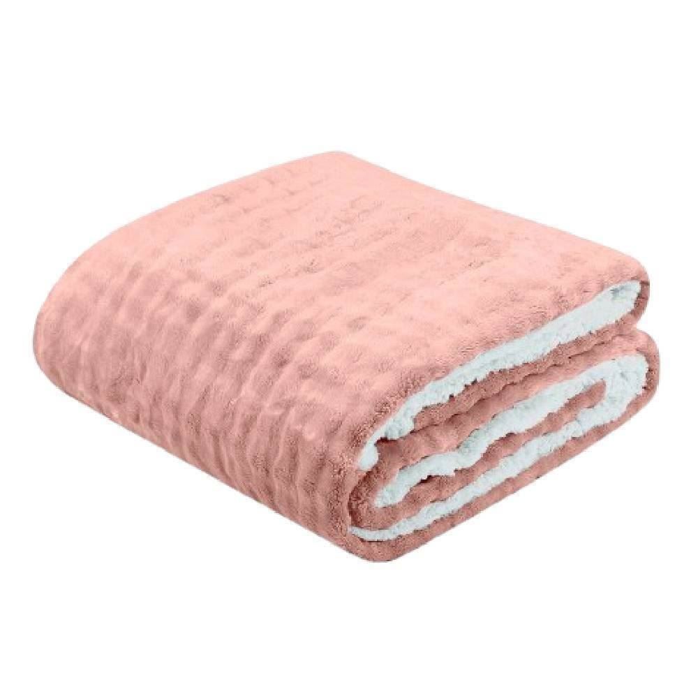 Cobertor King Requinte Sherpa Havan Casa - Argila