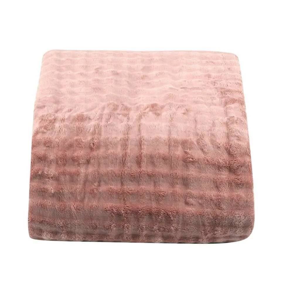 Cobertor King Requinte Sherpa Havan Casa - Argila