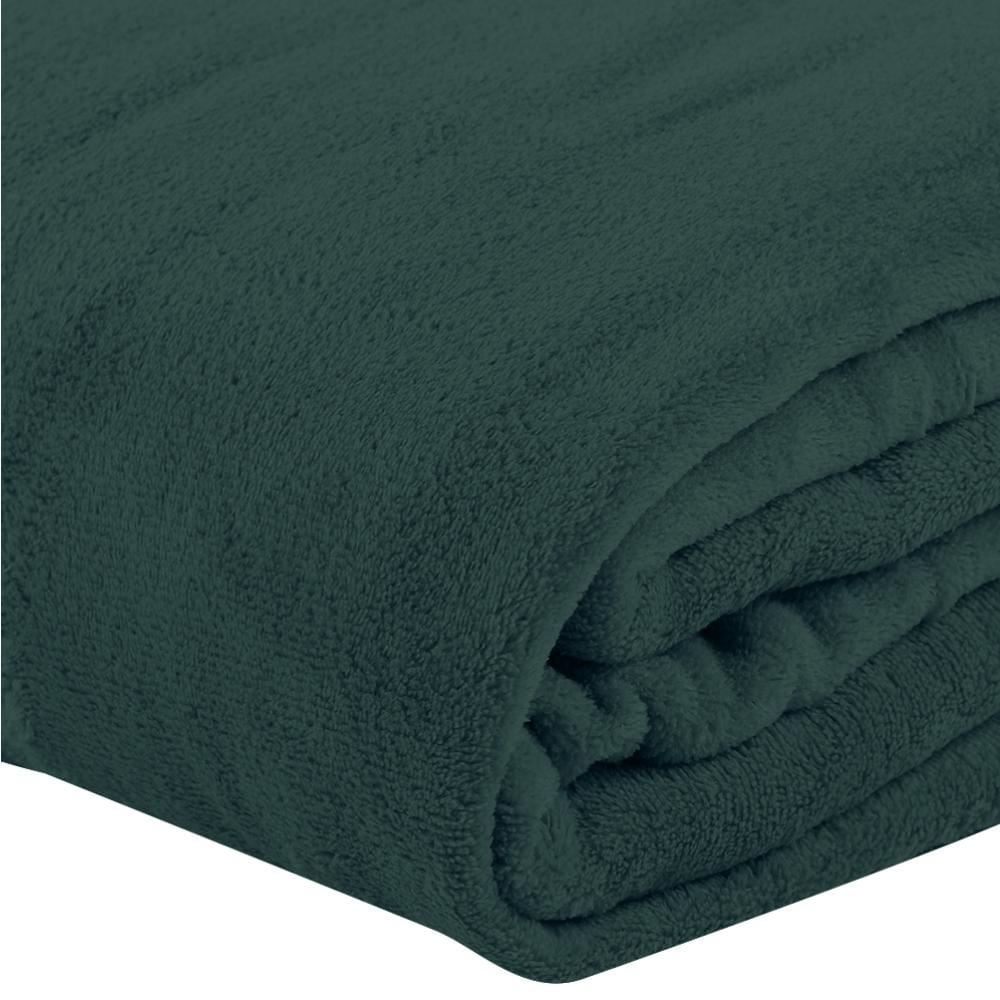 Cobertor Casal Microfibra Liso Paris Havan Casa 1 Pç - Verde Botanico 