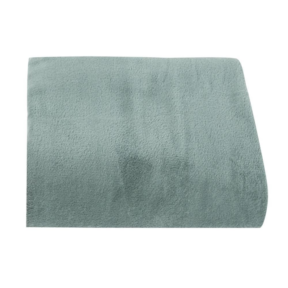 Cobertor Casal Microfibra Liso Paris Havan Casa - Verde Inglês