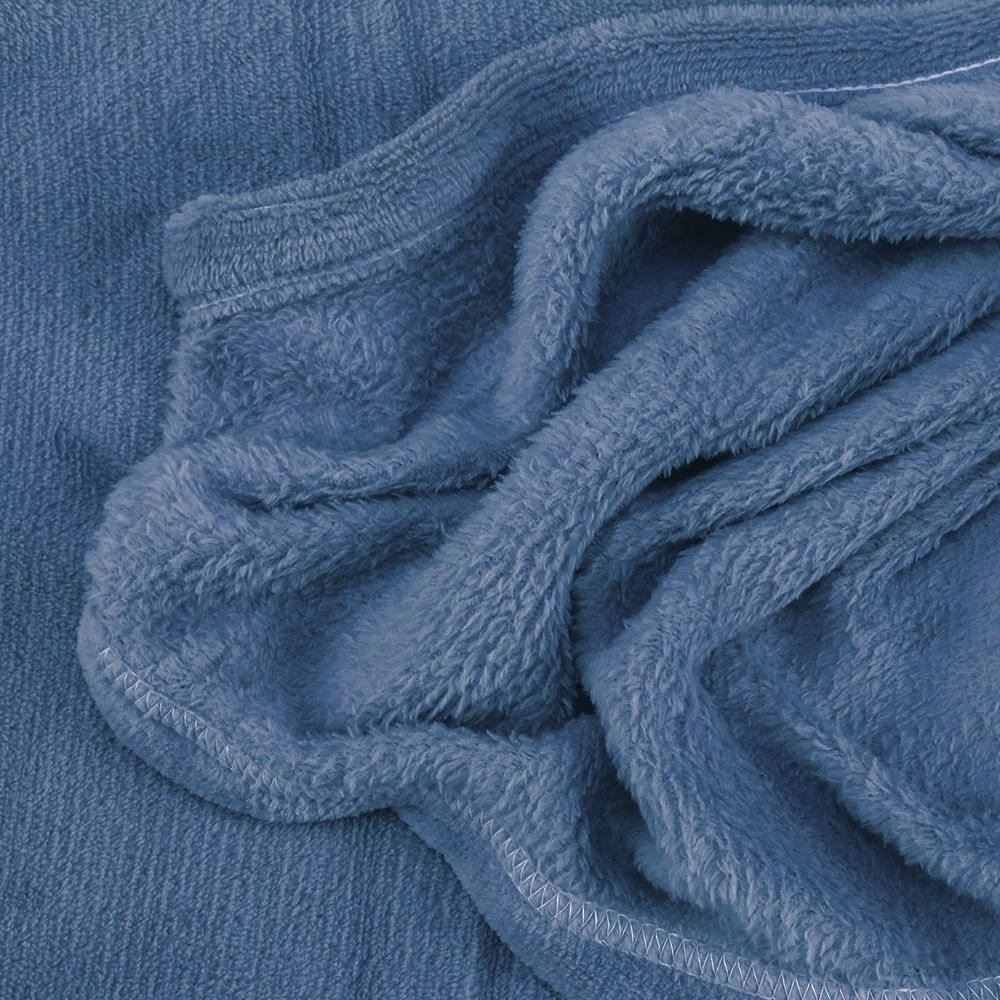 Cobertor Casal Microfibra Liso Paris Havan Casa - Azul Névoa