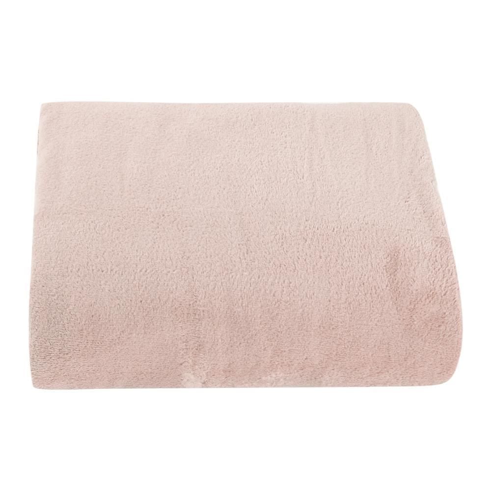 Cobertor Queen Microfibra Liso Paris Havan Casa 1 Pç - Rosa Pálido