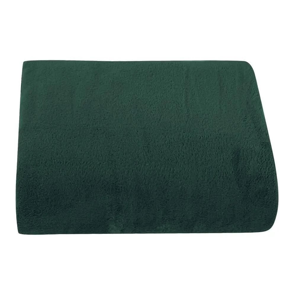 Cobertor Queen Microfibra Liso Paris Havan Casa 1 Pç - Verde Botanico