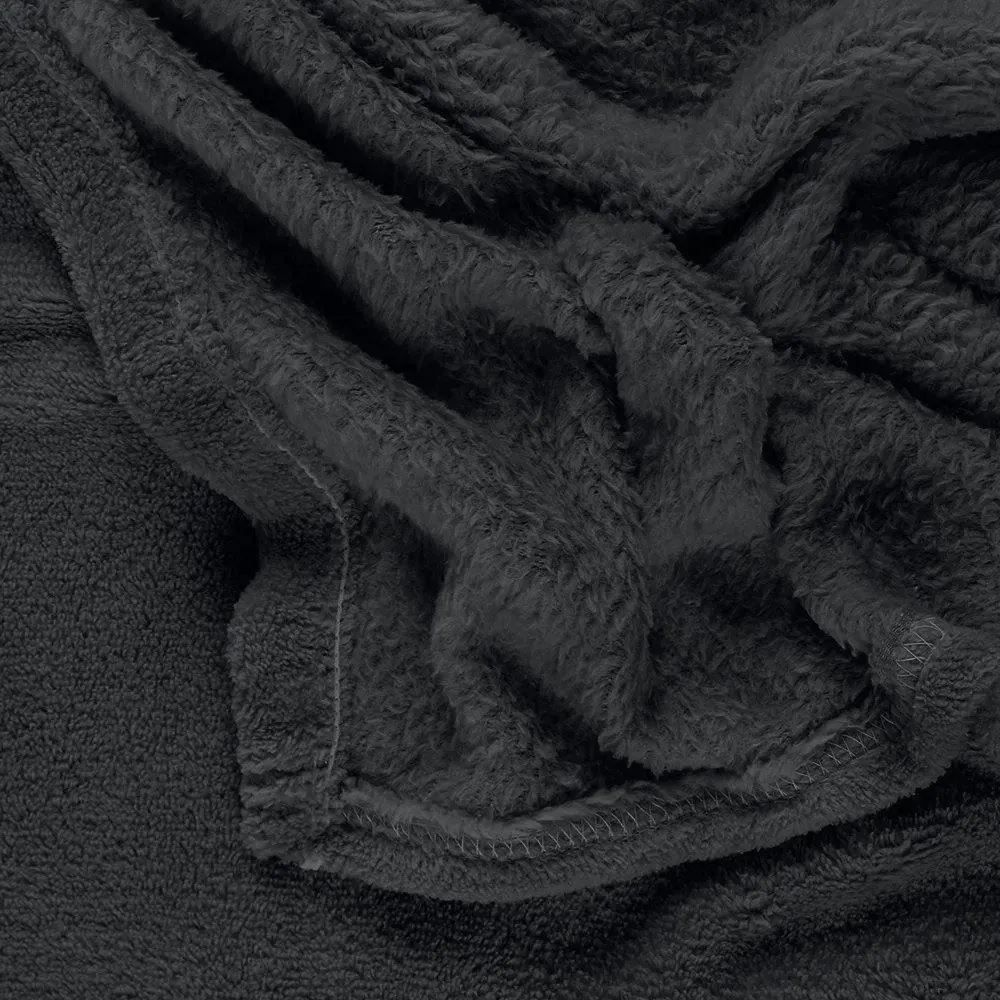 Cobertor Queen Microfibra Liso Paris Havan Casa 1 Pç - Carbono