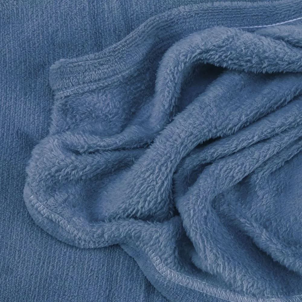 Cobertor Queen Microfibra Liso Paris Havan Casa 1 Pç - Azul Nevoa