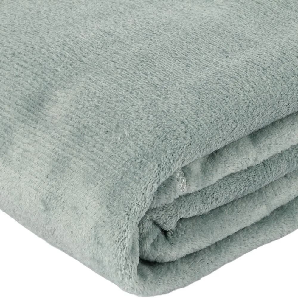 Cobertor Queen Microfibra Liso Paris Havan Casa 1 Pç - Verde Capri