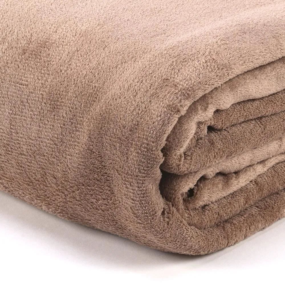 Cobertor Solteiro Microfibra Paris Havan Casa - Taupe