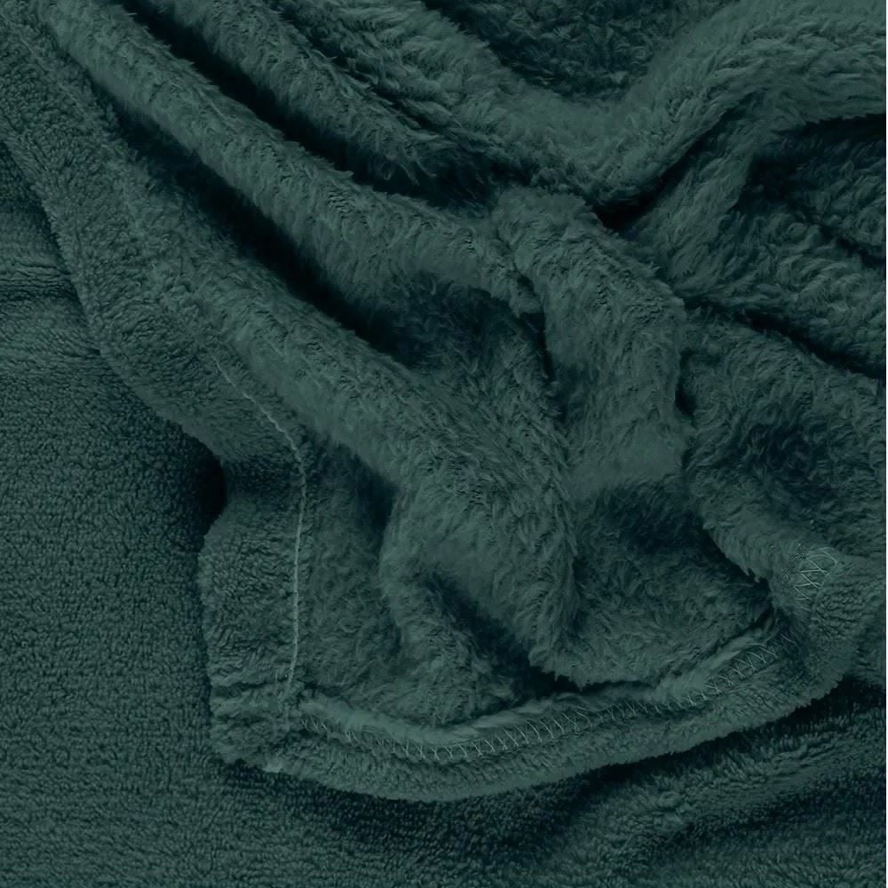 Cobertor Solteiro Microfibra Paris Havan Casa - Verde Botanico