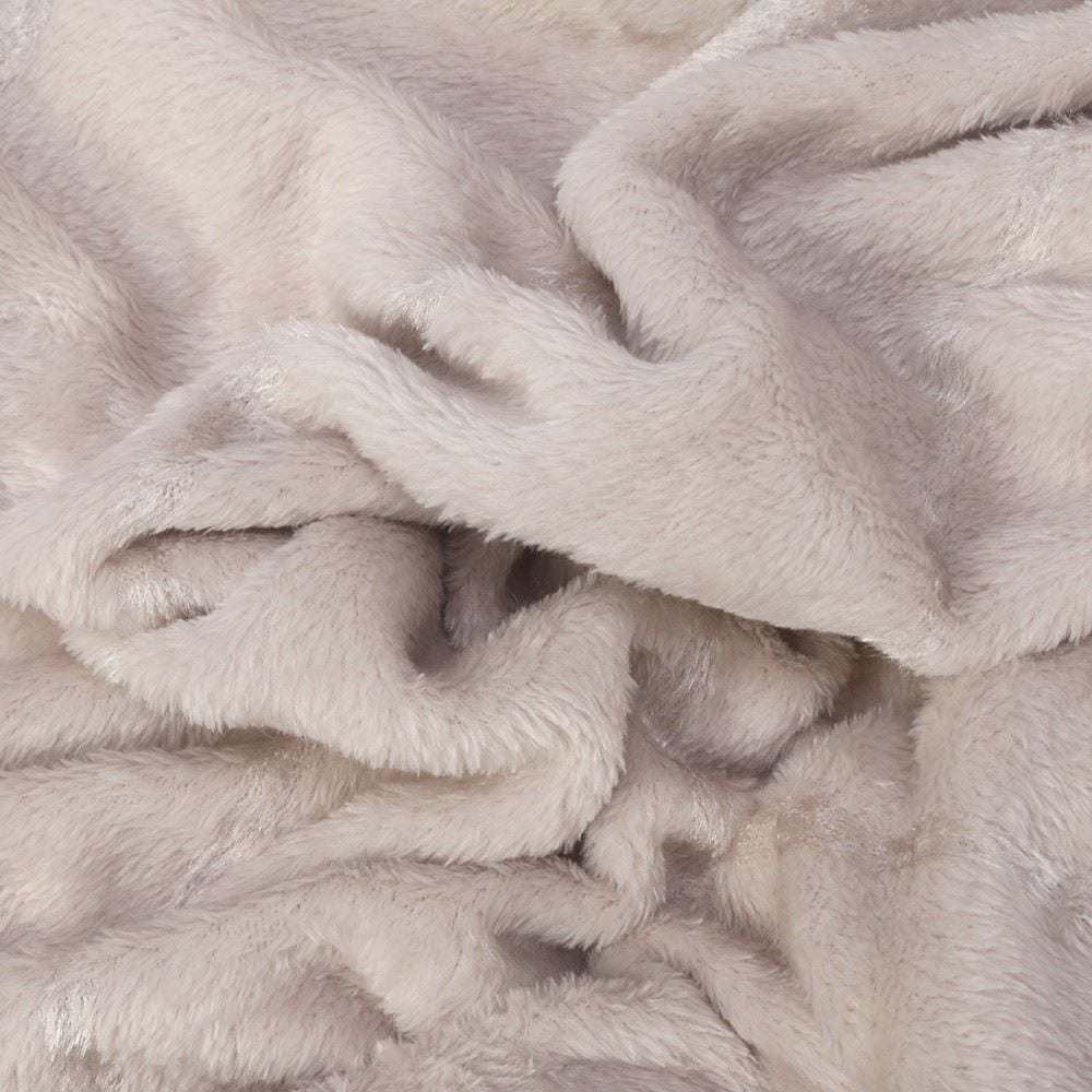 Cobertor Queen 100% Poliéster Elegance Havan Casa - Bege