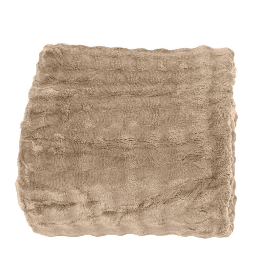 Cobertor Queen 100% Poliéster Requinte Havan Casa - Marrom