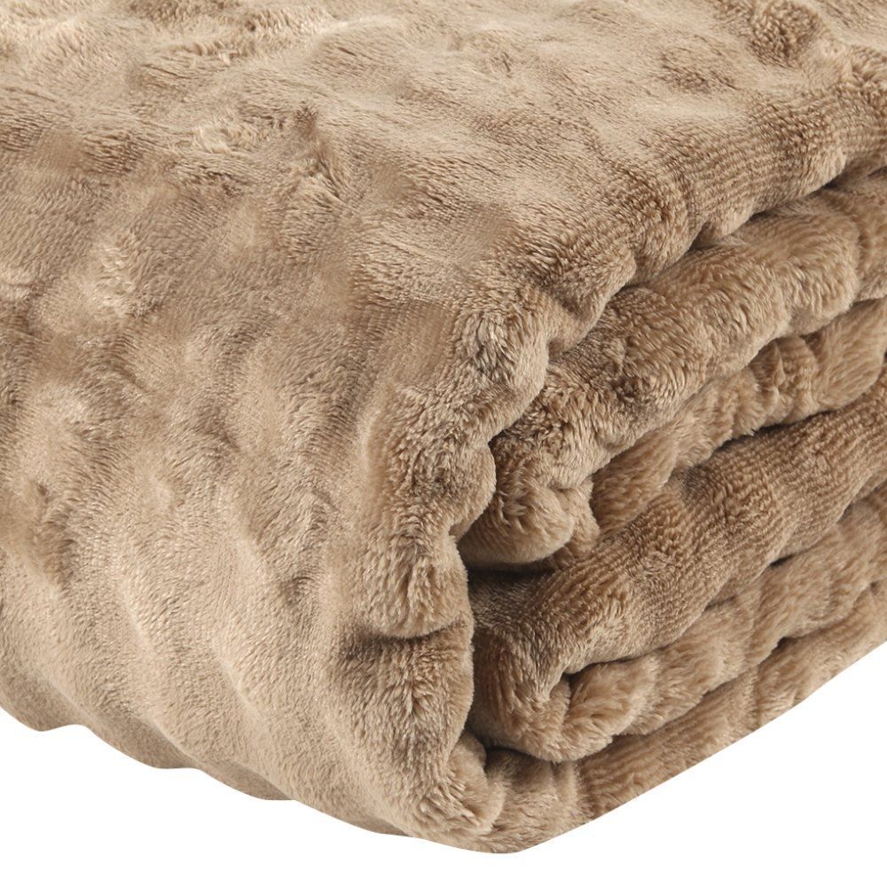 Cobertor Queen 100% Poliéster Requinte Havan Casa - Marrom