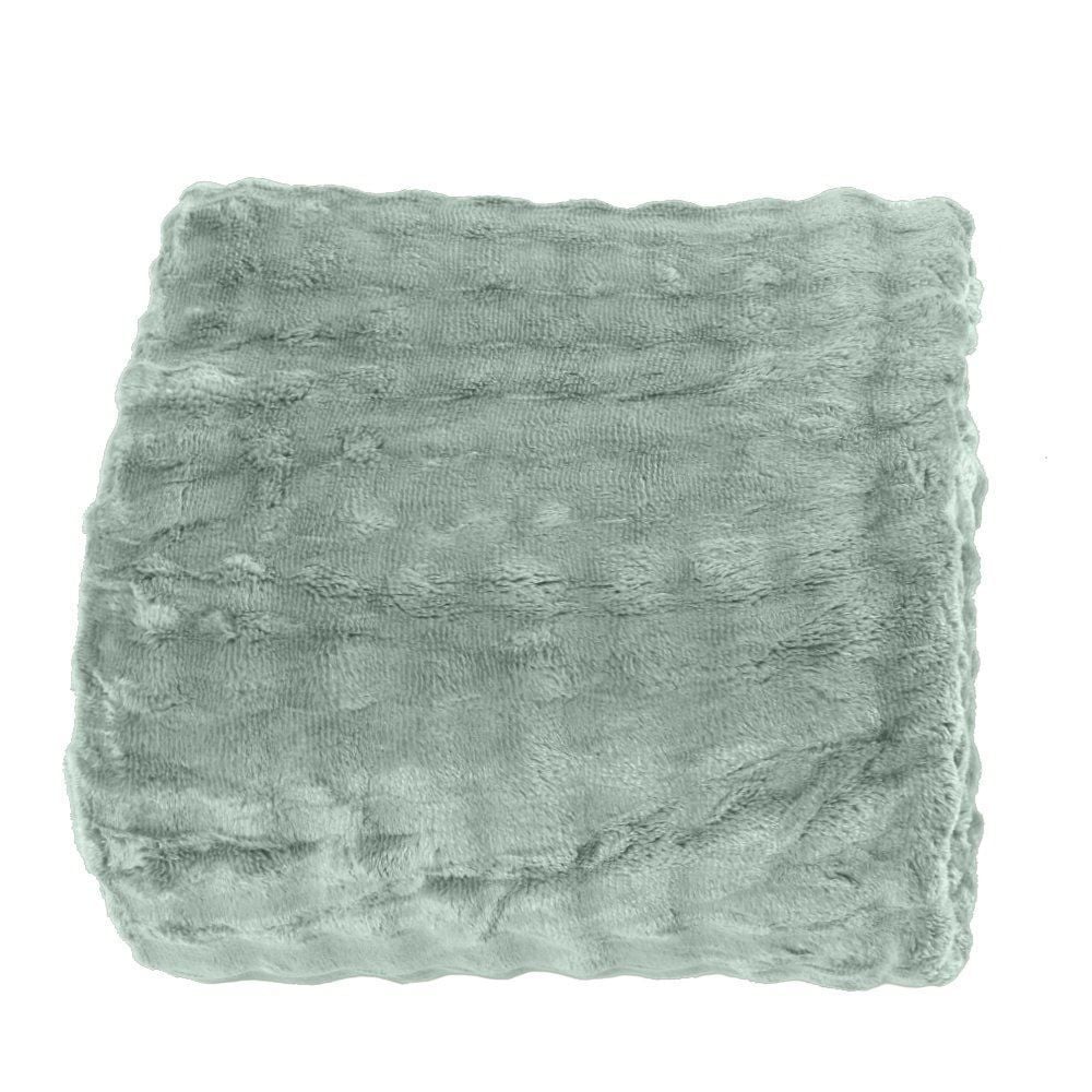 Cobertor Queen 100% Poliéster Requinte Havan Casa - Verde