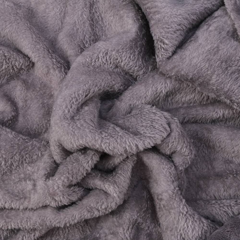 Cobertor Queen 100% Poliéster Premier Havan Casa - Cinza Ice