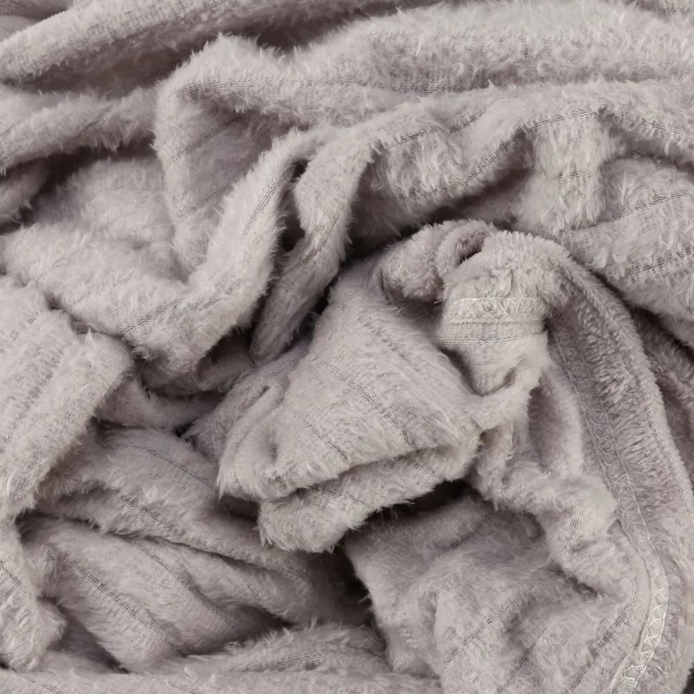Cobertor Queen Montreal 100% Poliéster Havan Casa - Cinza Ice