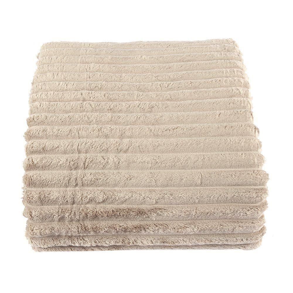 Cobertor Queen Premier Canelado Havan Casa - Bege