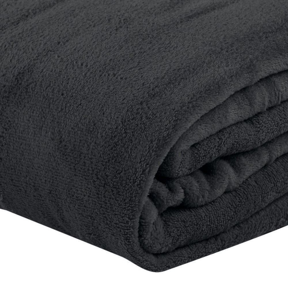 Cobertor Queen Premier Liso Havan Casa - Carbono