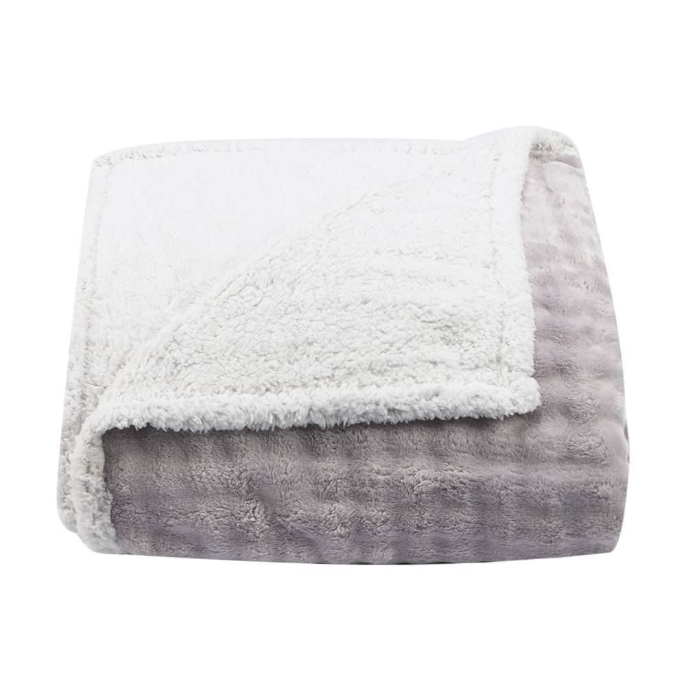 Cobertor Queen Requinte Sherpa Havan Casa - Ice
