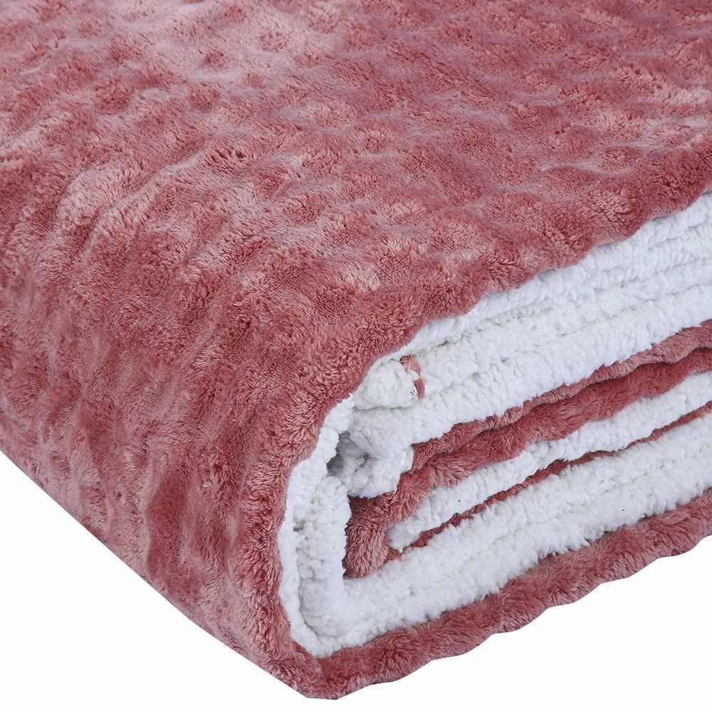 Cobertor Queen Requinte Sherpa Havan Casa - Argila