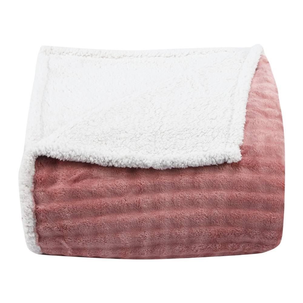 Cobertor Queen Sherpa Requinte Havan Casa - Argila