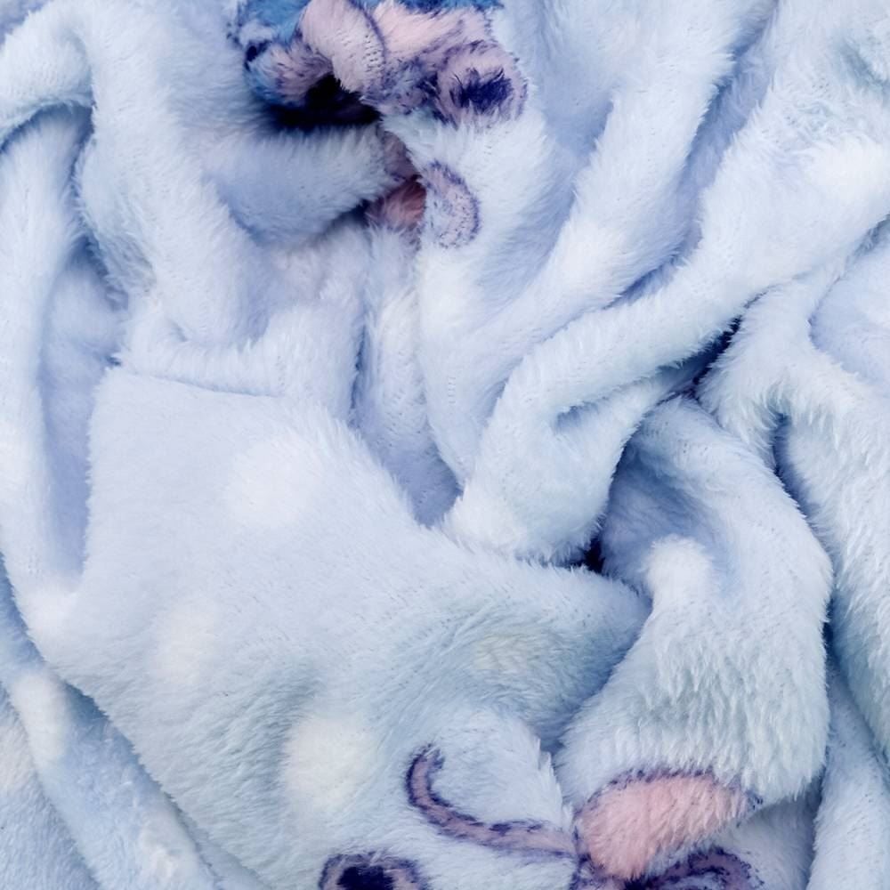 Cobertor Solteiro Infantil 100% Poliéster Disney - Stitch Poá