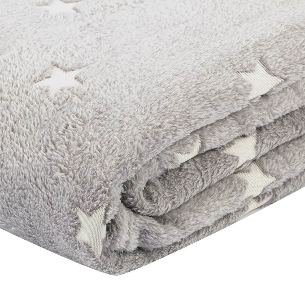 Cobertor Solteiro Microfibra 3D Havan Casa - Estrelas