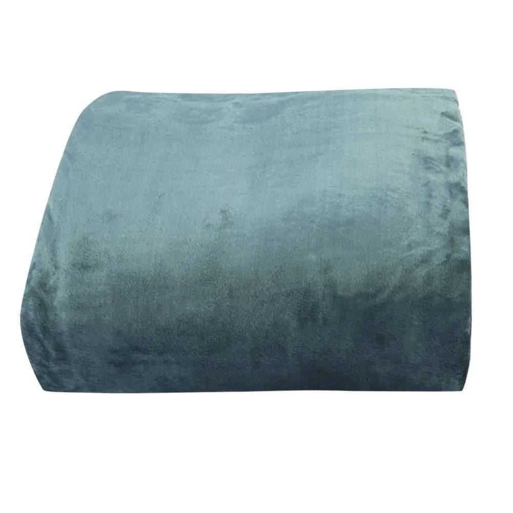 Cobertor Solteiro Microfibra Velour Clássico Camesa - Verde