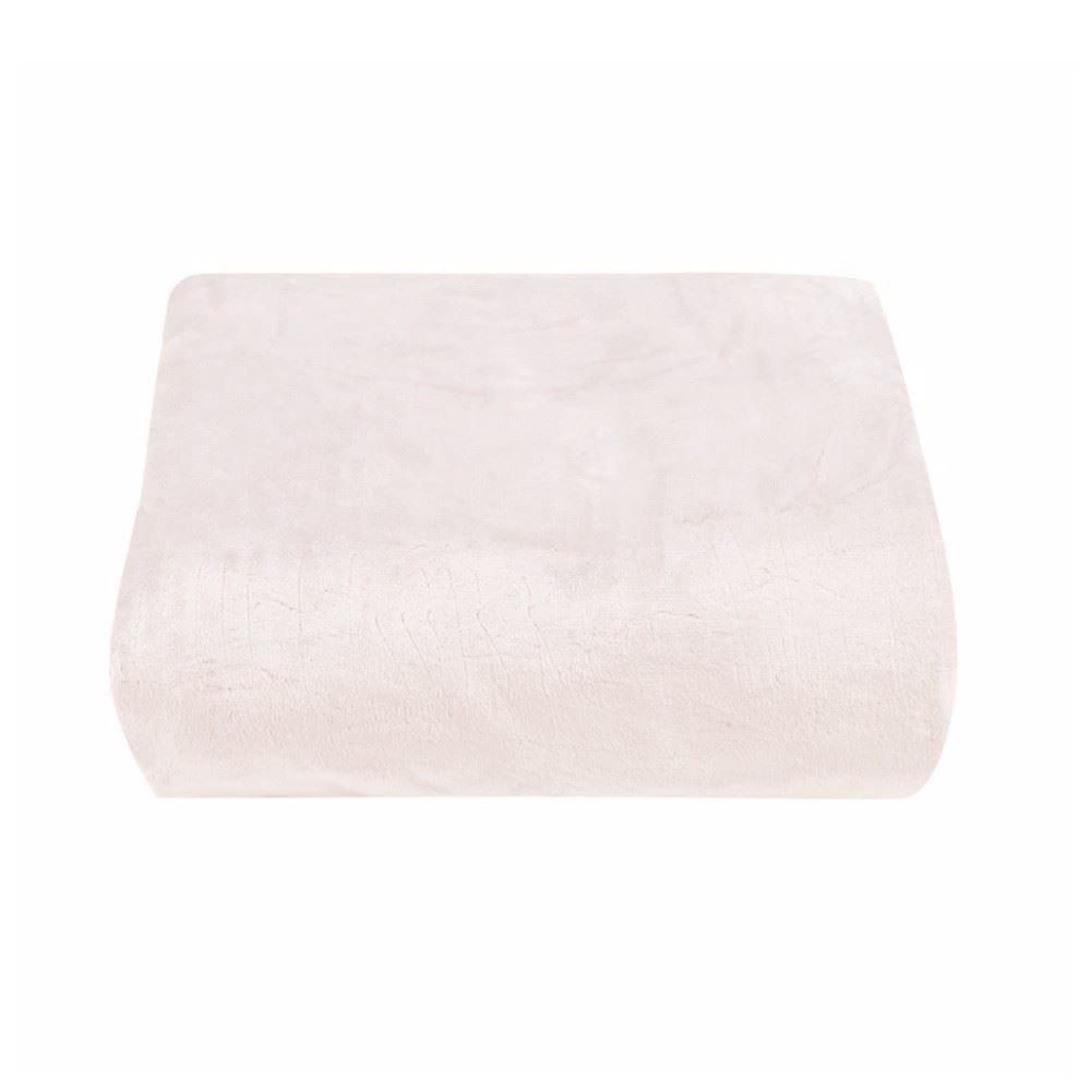 Cobertor Solteiro Microfibra Velour Clássico Camesa - Rose