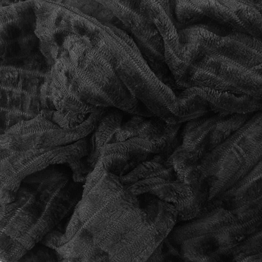 Cobertor Solteiro Montreal 100% Poliéster Havan Casa - Carbono