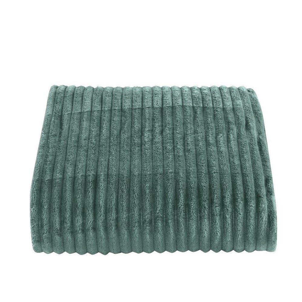 Cobertor Solteiro Montreal 100% Poliéster Havan Casa - Verde