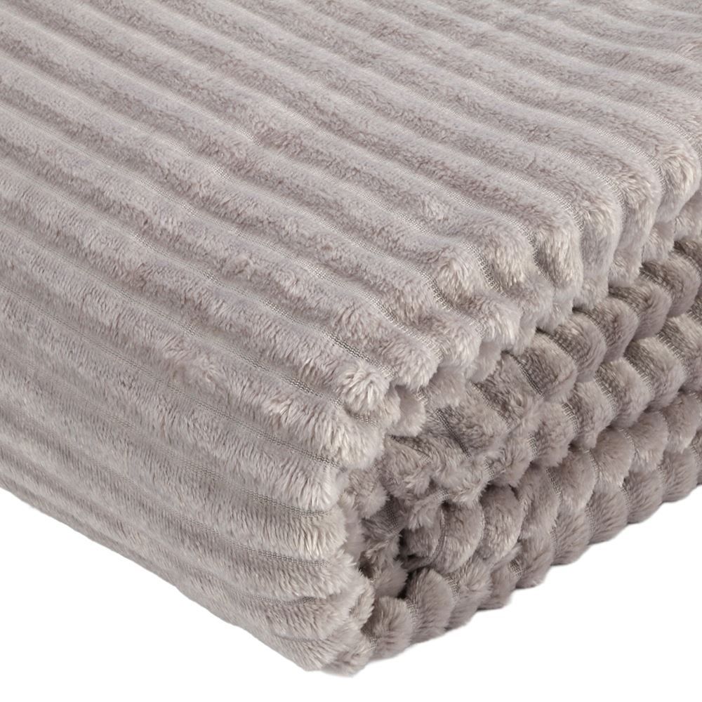 Cobertor Solteiro Montreal Havan Casa - Cinza Ice