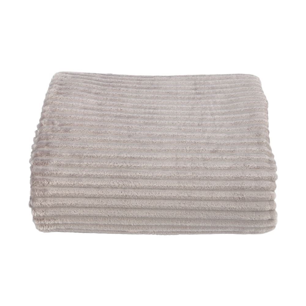 Cobertor Solteiro Montreal Havan Casa - Cinza Ice