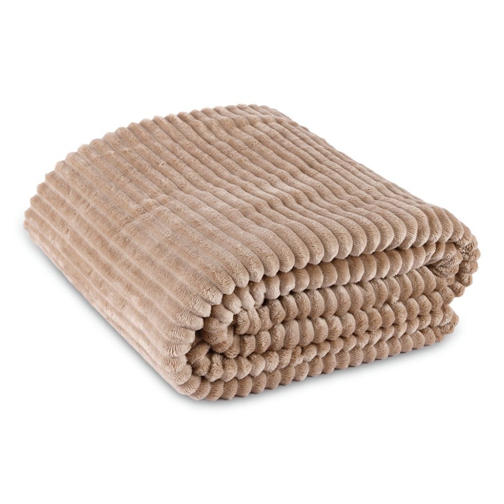 Cobertor Solteiro Montreal Havan Casa - Bege