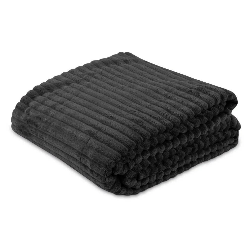 Cobertor Solteiro Montreal Havan Casa - Carbono