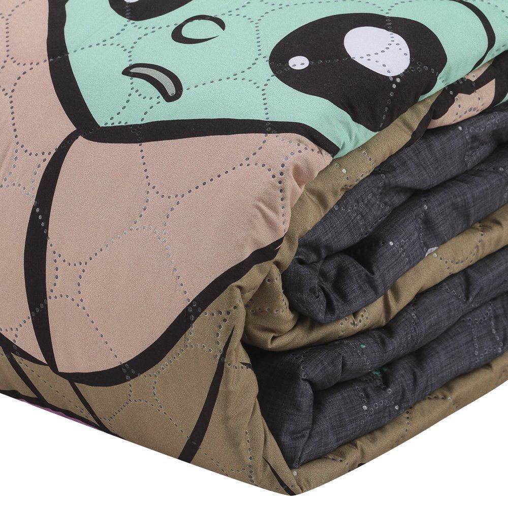 Cobre Leito Casal Star Wars Hedrons 1 Pç - Baby Yoda