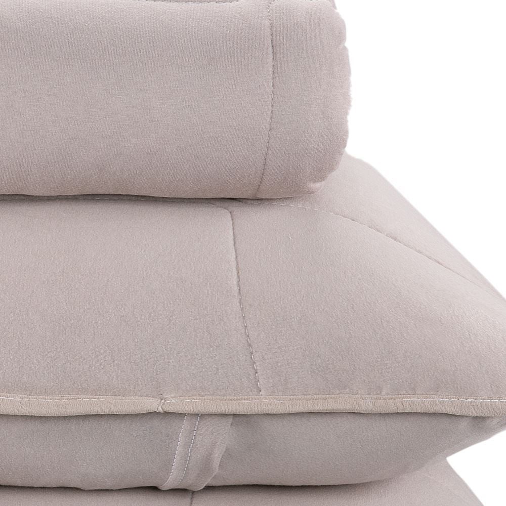 Cobre Leito Queen Liso 3 Peças Havan Casa - Cru