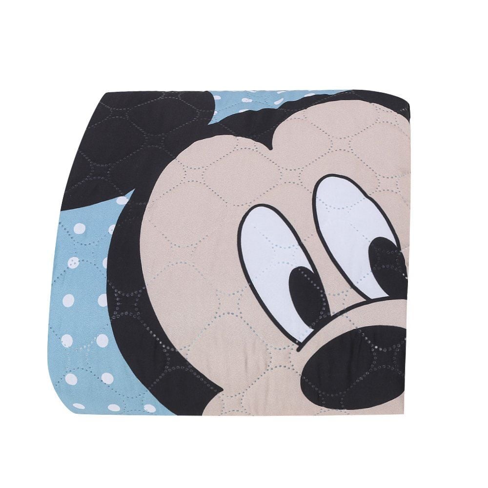 Cobre Leito Solteiro Infantil Disney Hedrons 1 Pç - Mickey Home