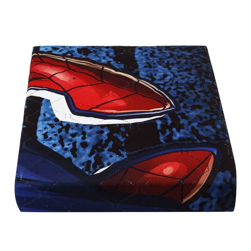 Cobre Leito Solteiro Infantil Disney Hedrons 1 Pç - Spiderman