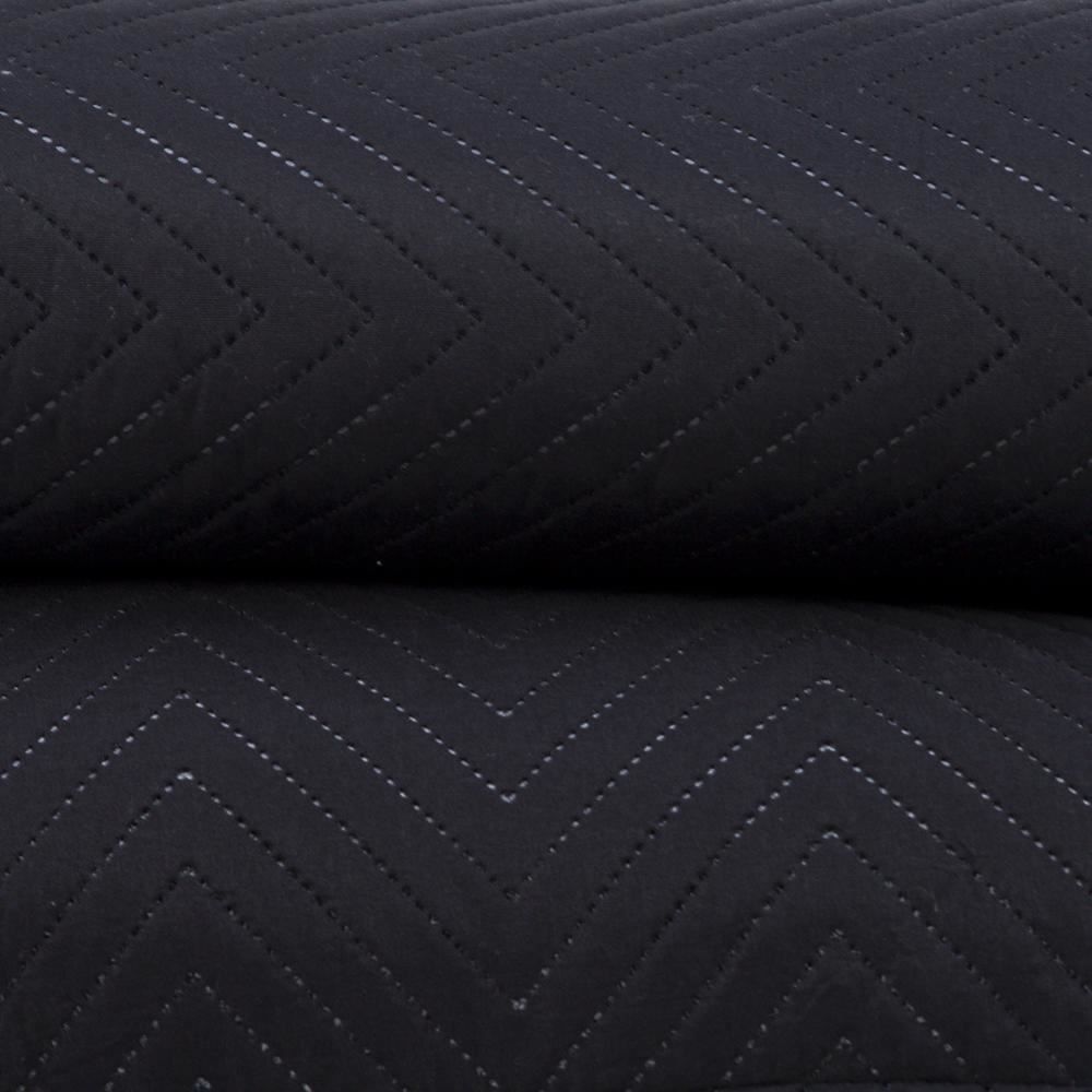 Colcha Casal Lisa Versalhes Havan Casa 3 Peças - Preto