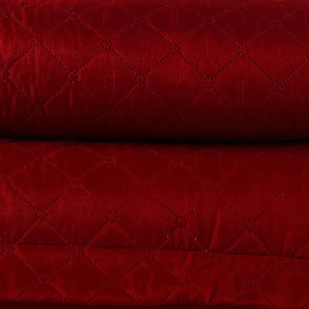 Kit Colcha King Dupla Face Lisa Havan Casa 3 Pçs - Bloodstone