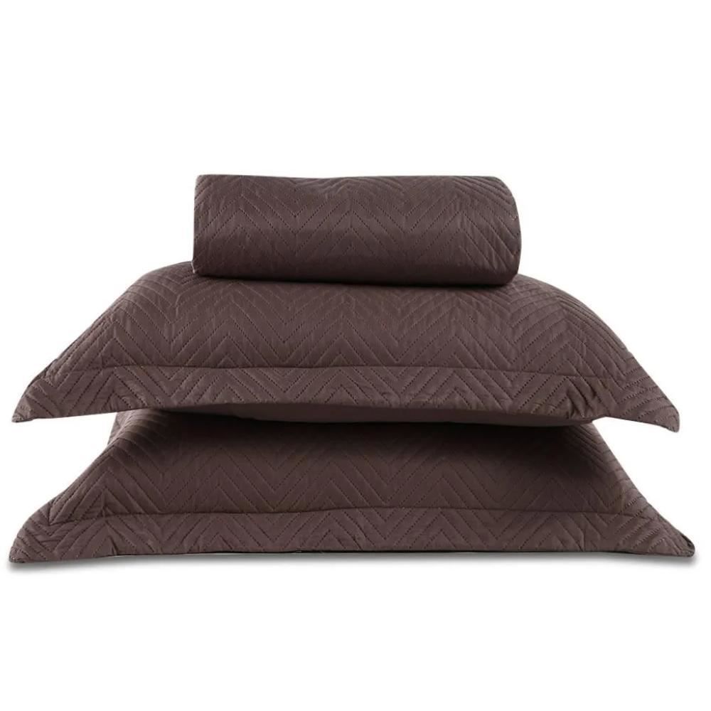 Kit Colcha King Dupla Face Lisa Havan Casa 3 Pçs - Cabocla