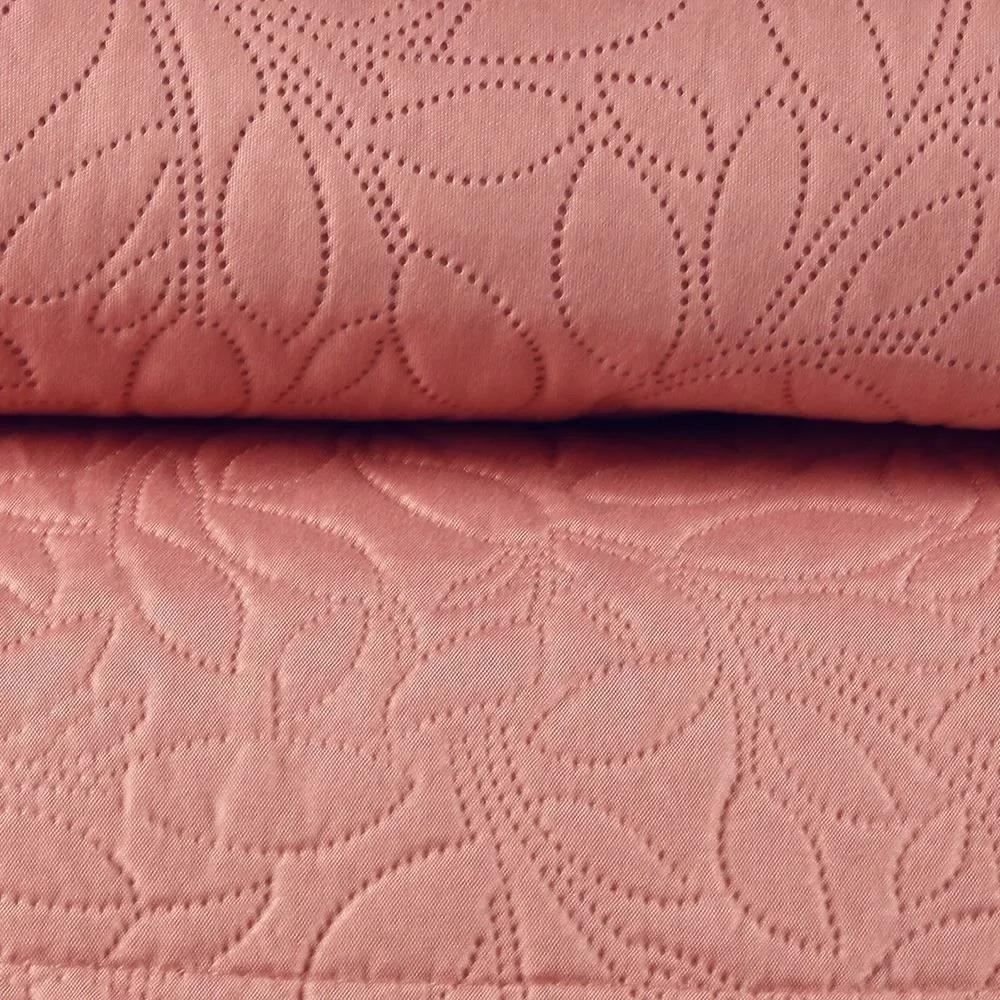 Kit Colcha King 100% Poliéster Lisa Versalhes Havan Casa 3 Pçs - Rose
