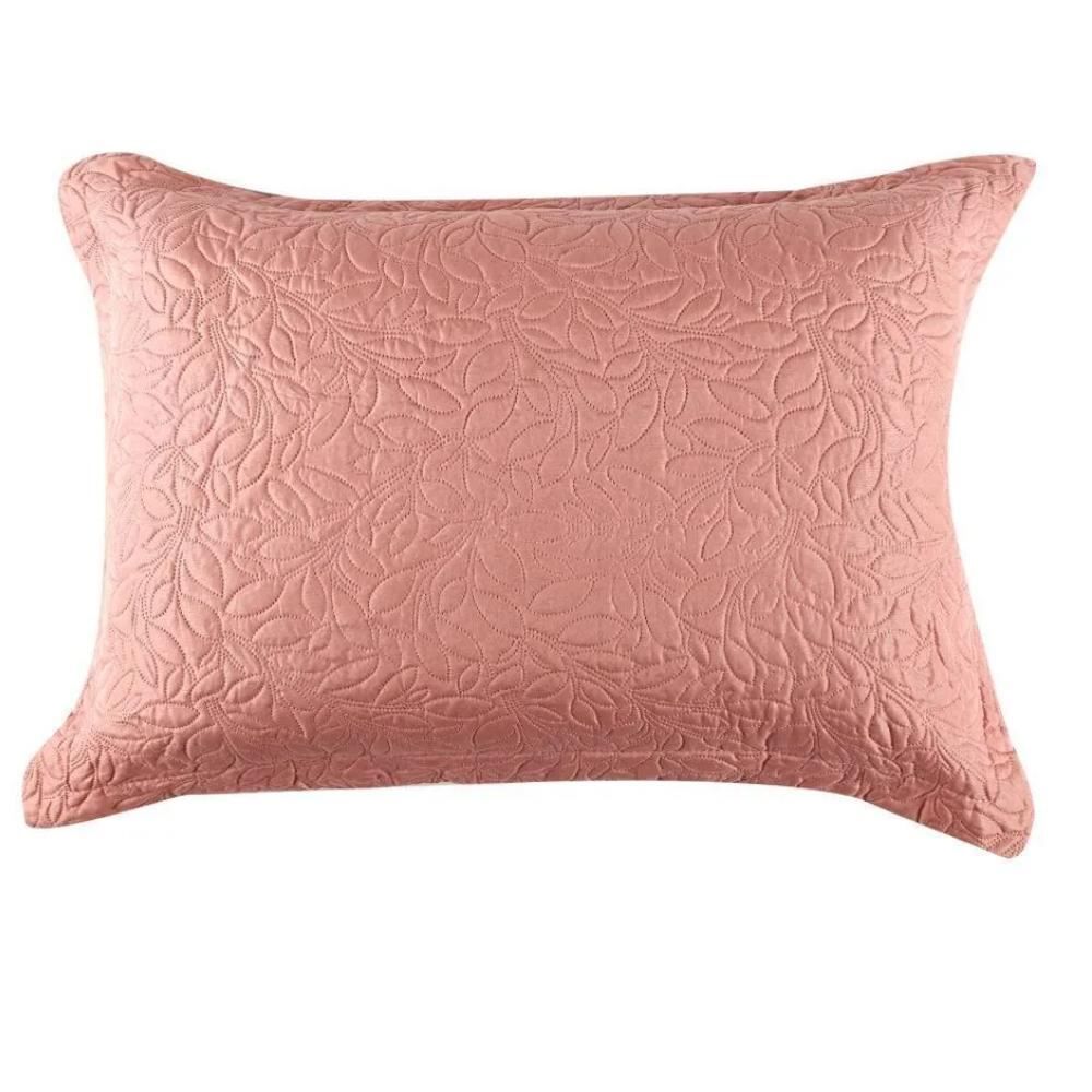 Kit Colcha King 100% Poliéster Lisa Versalhes Havan Casa 3 Pçs - Rose