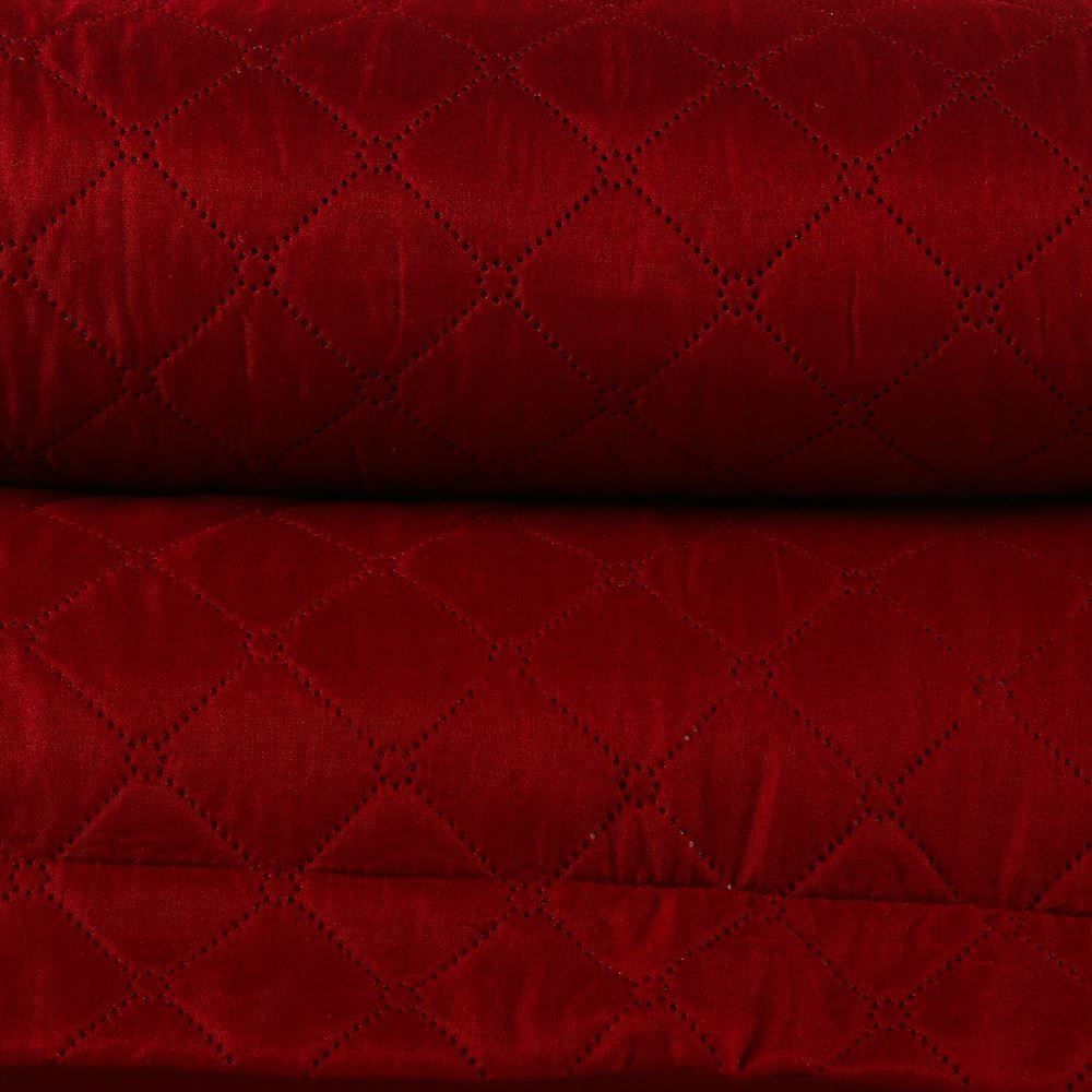 Kit Colcha King Lisa Versalhes Havan Casa 3 pçs - Bloodstone