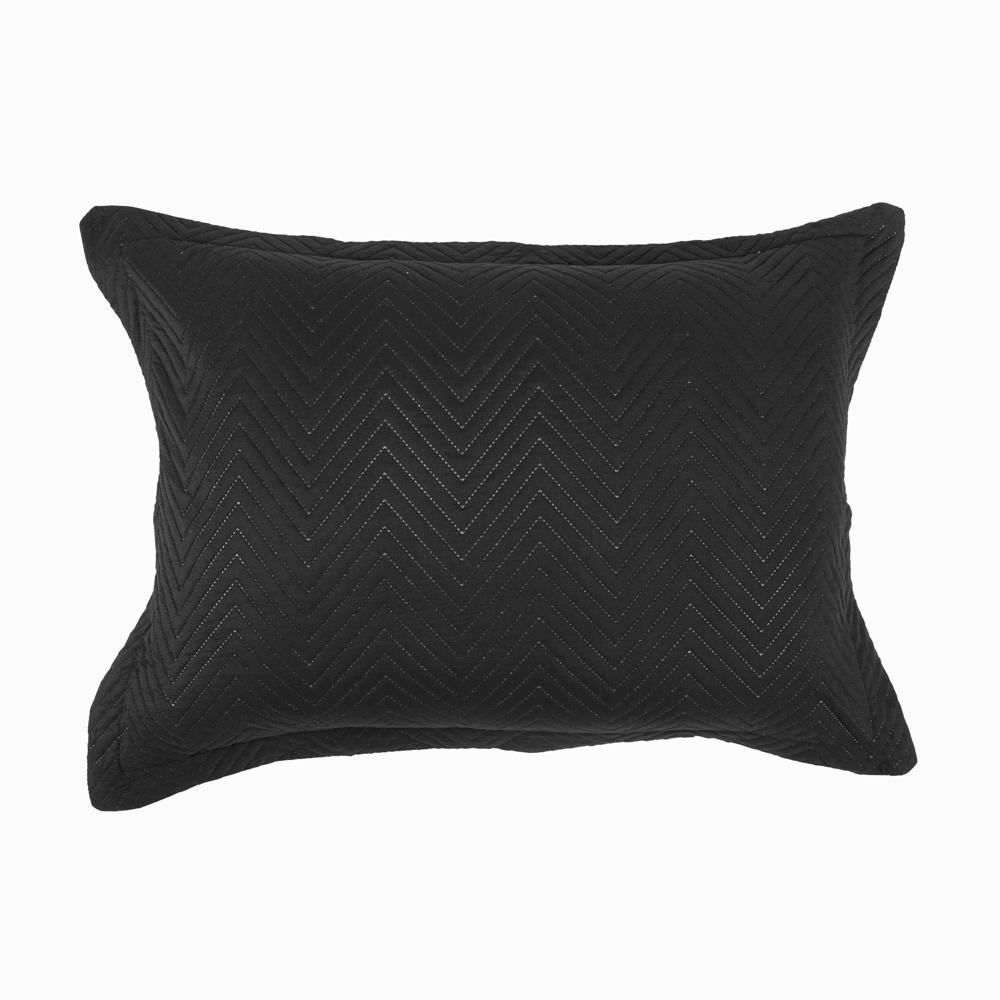 Kit Colcha King Lisa Versalhes Havan Casa 3 pçs - Preto