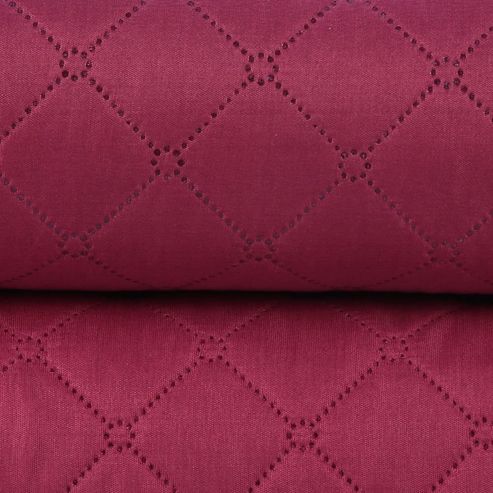 Kit Colcha King Lisa Versalhes Havan Casa 3 pçs - Rosa Malva