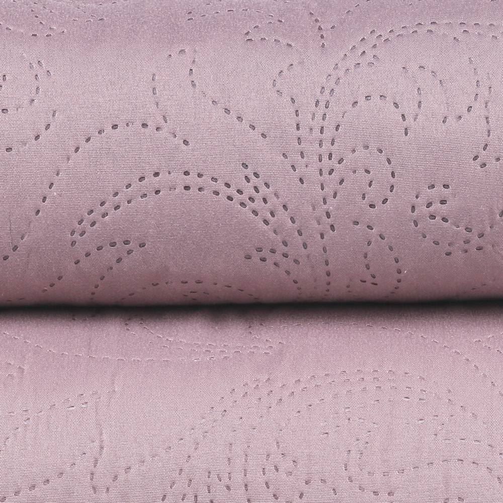 Kit Colcha King 100% Poliéster Lisa Rozac 3 Pçs - Violeta