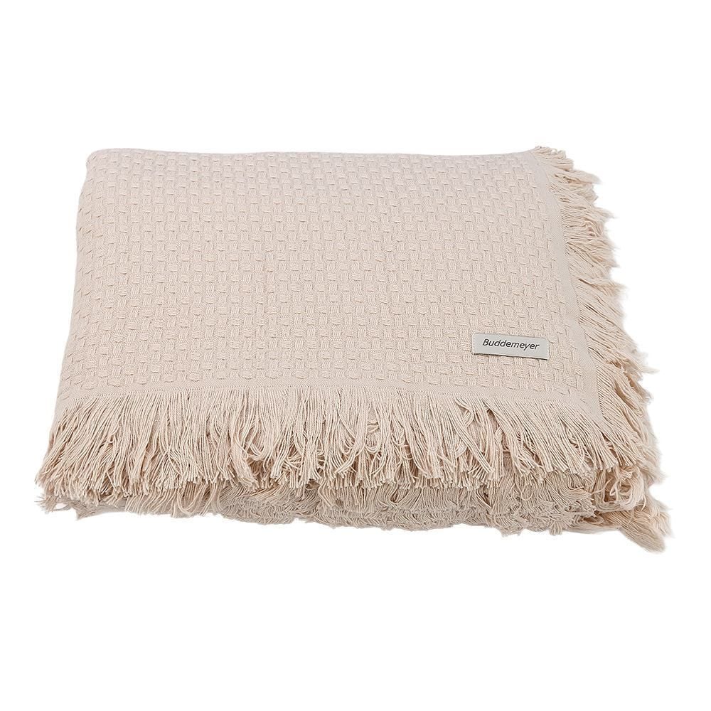 Colcha King In Design com Franja Buddmeyer - Bege