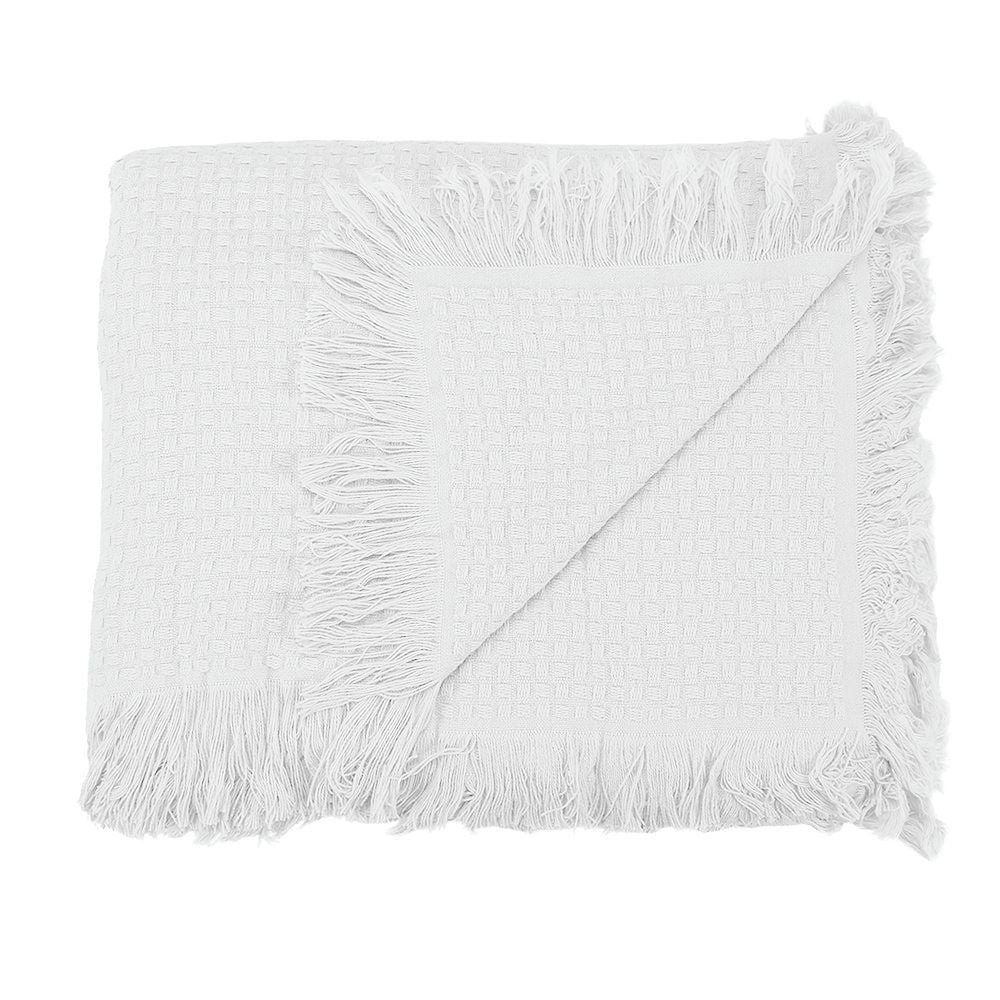 Colcha King In Design com Franja Buddmeyer - Branco