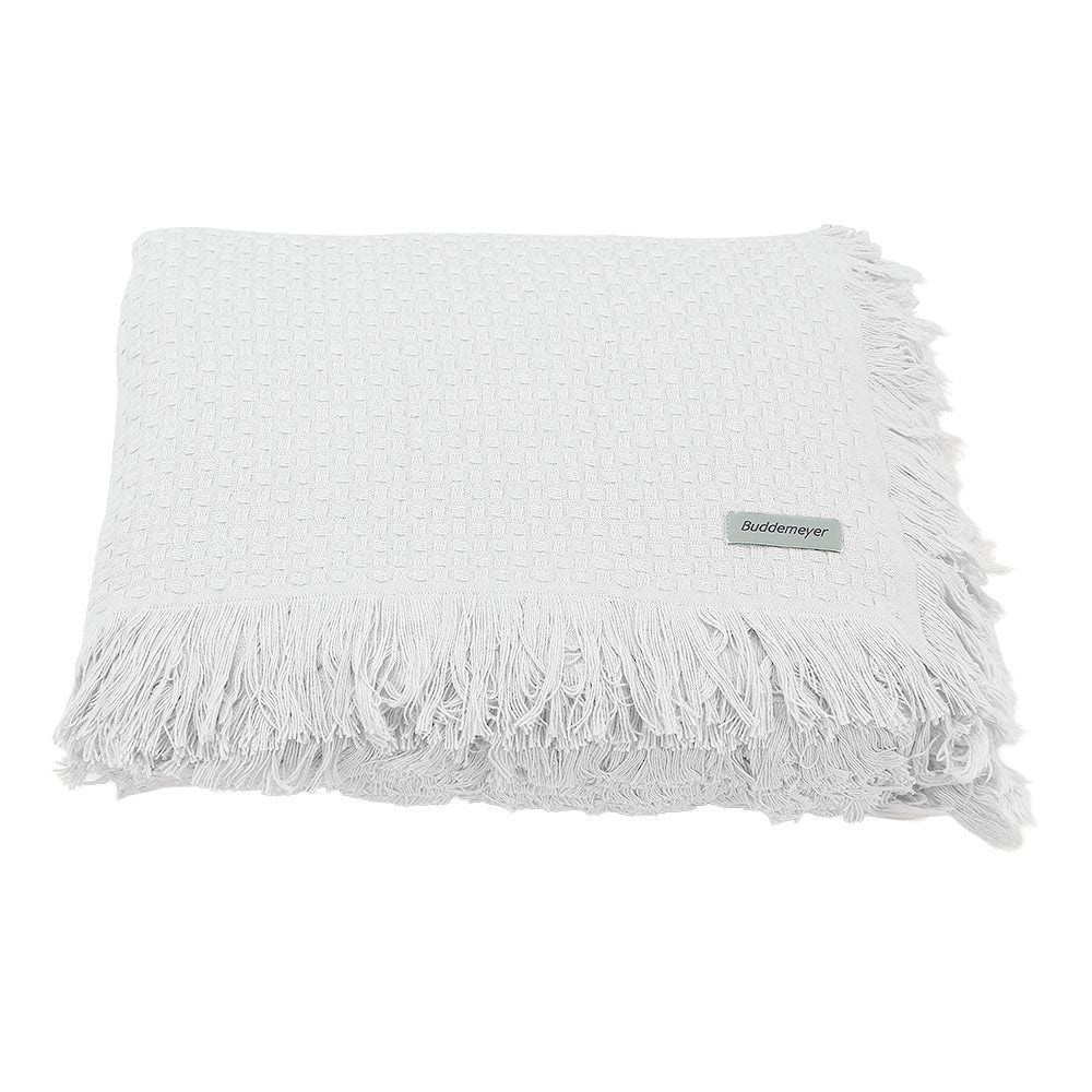 Colcha King In Design com Franja Buddmeyer - Branco